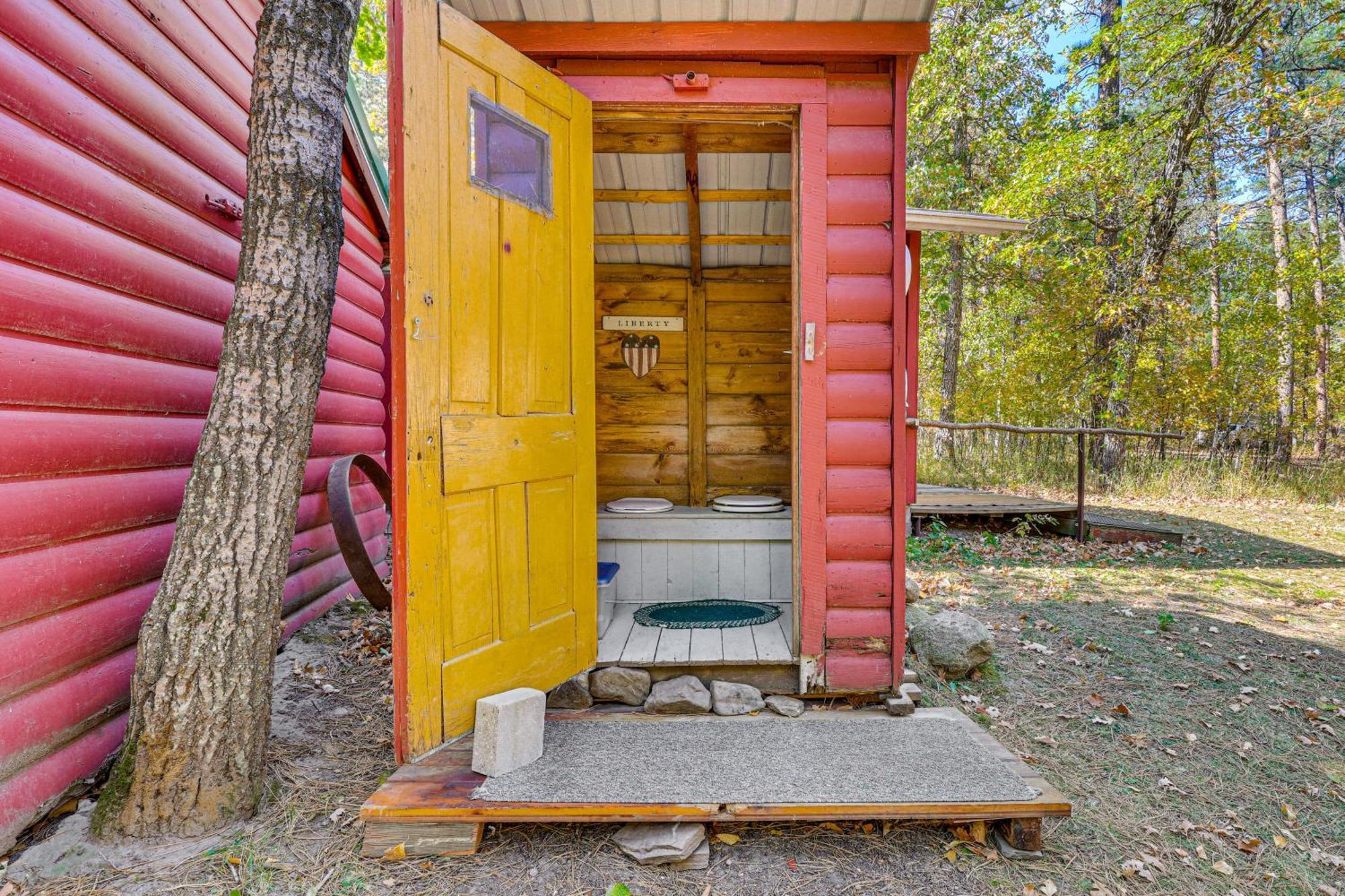 Historic Keystone Cabin Near Mount Rushmore! מראה חיצוני תמונה