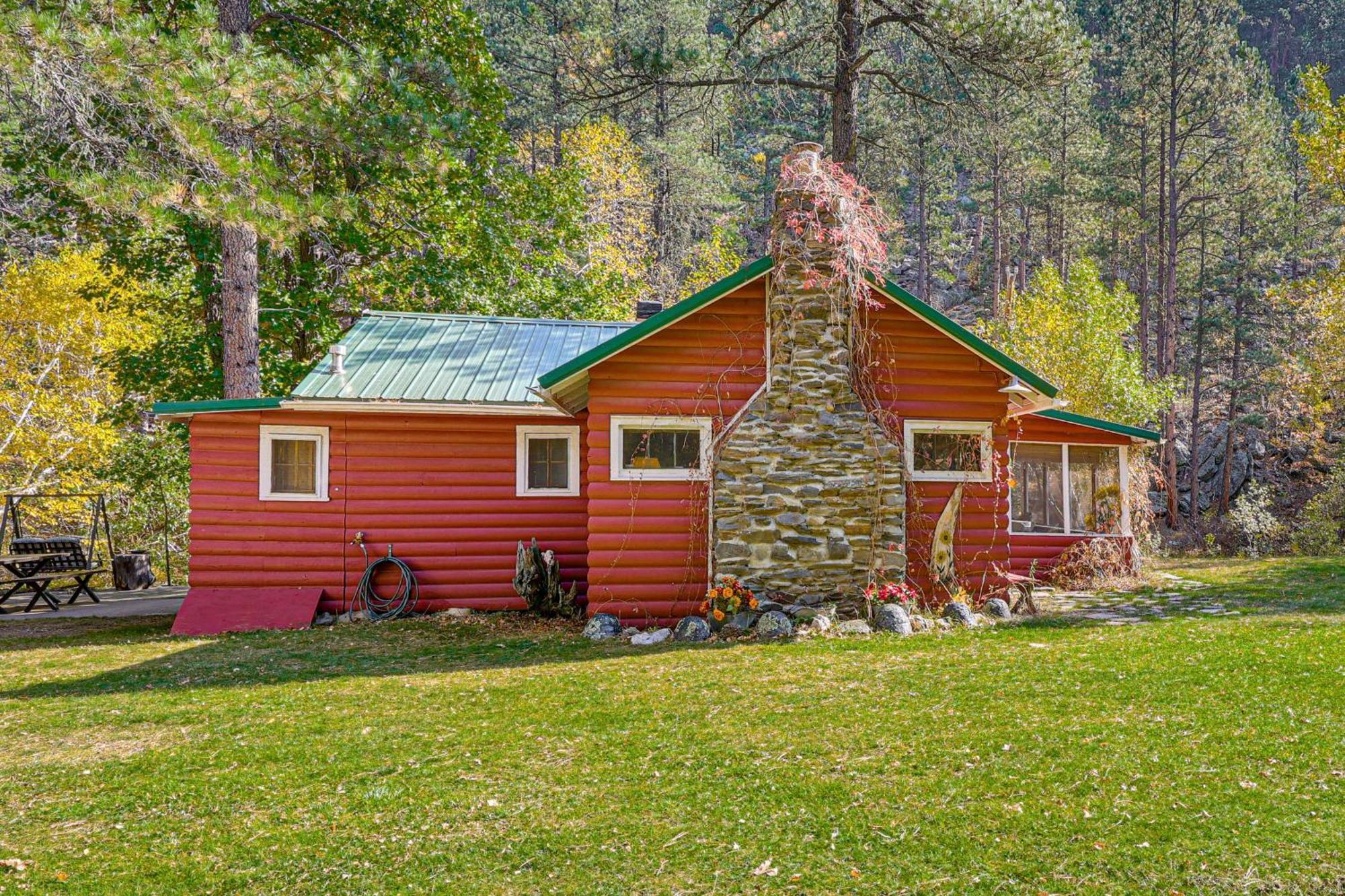 Historic Keystone Cabin Near Mount Rushmore! מראה חיצוני תמונה