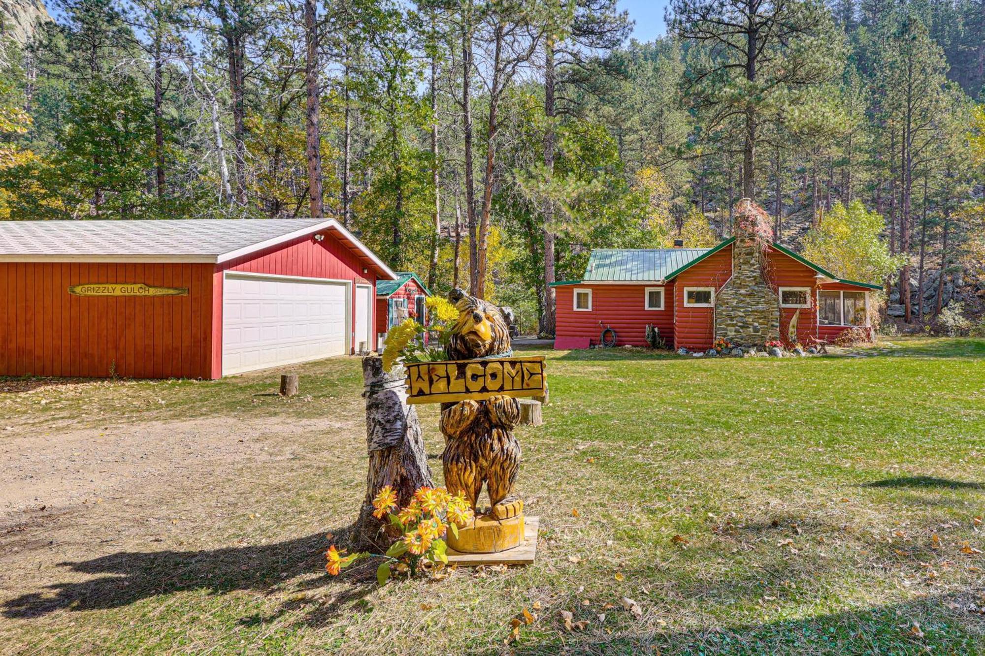 Historic Keystone Cabin Near Mount Rushmore! מראה חיצוני תמונה