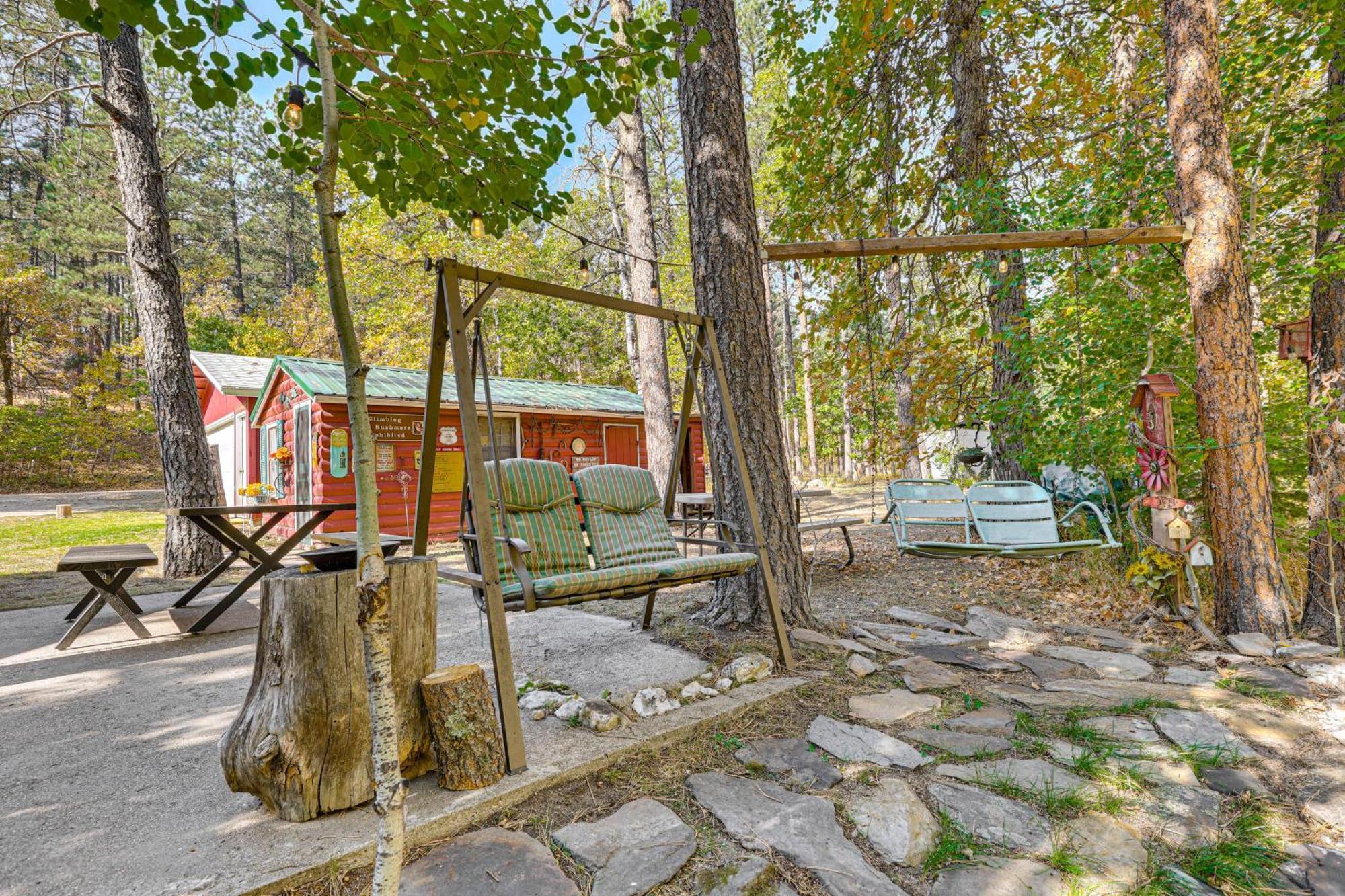 Historic Keystone Cabin Near Mount Rushmore! מראה חיצוני תמונה