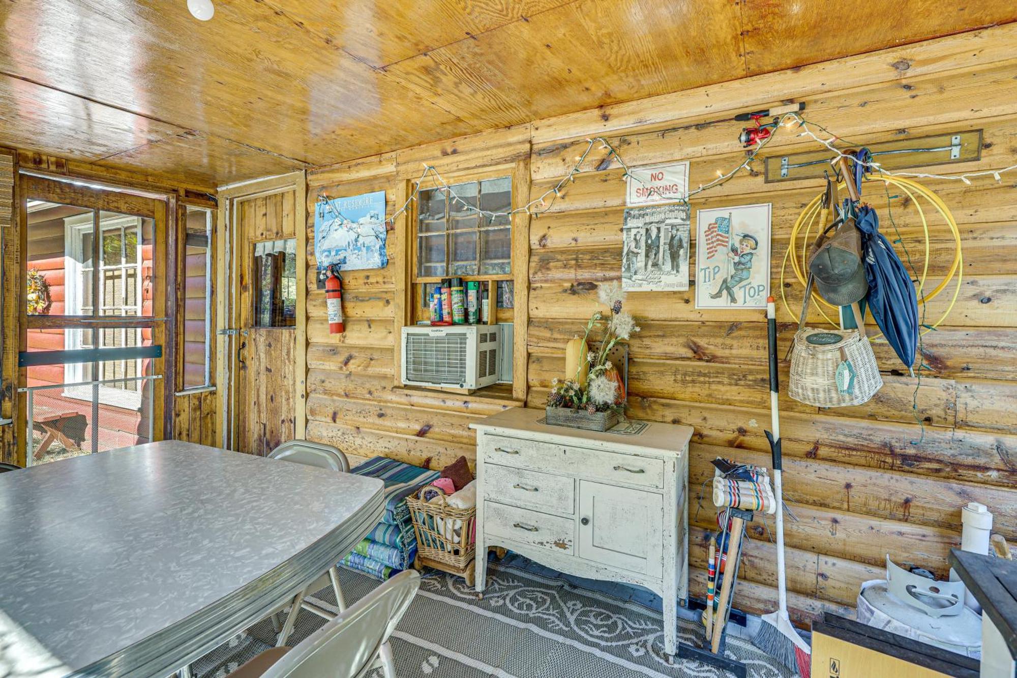 Historic Keystone Cabin Near Mount Rushmore! מראה חיצוני תמונה